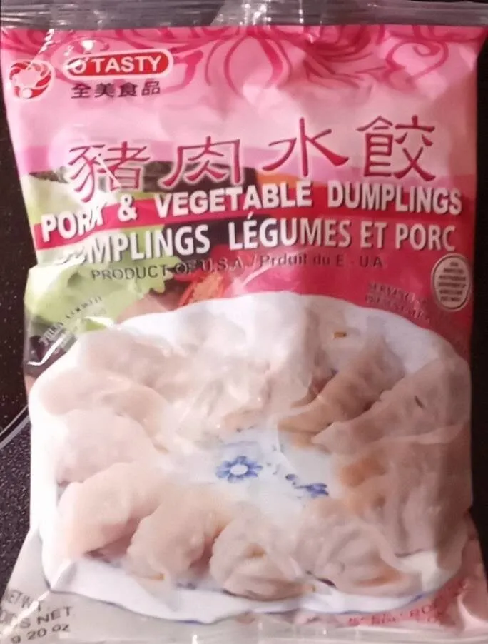 Pork & Vegetable Dumplings