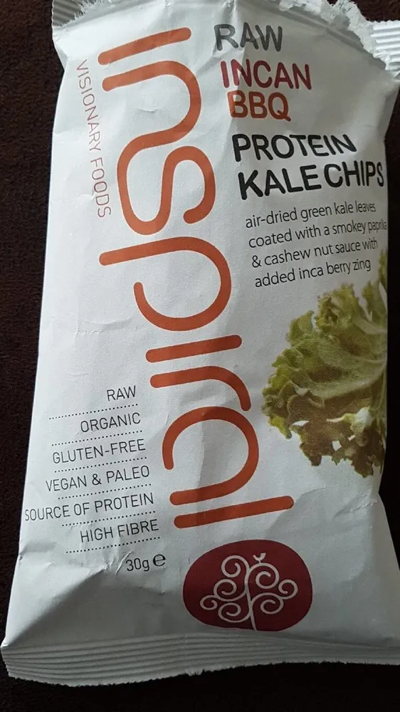 Grönkålschips Inca BBQ
