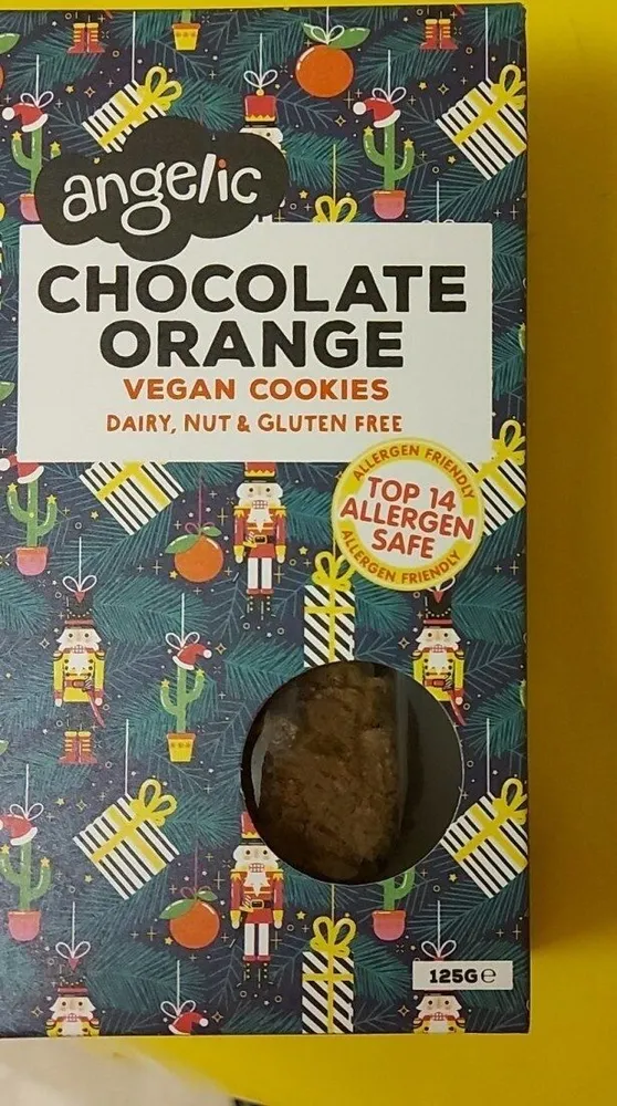 Chocolate Orange Vegan Cookies
