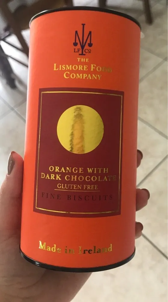 Orange with dark chocolate