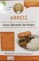 Pasta Shirataki de Konjac