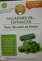 Tallarines de espinacas