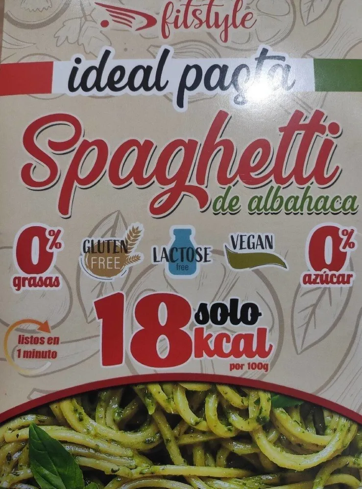 Spaghetti de albahaca