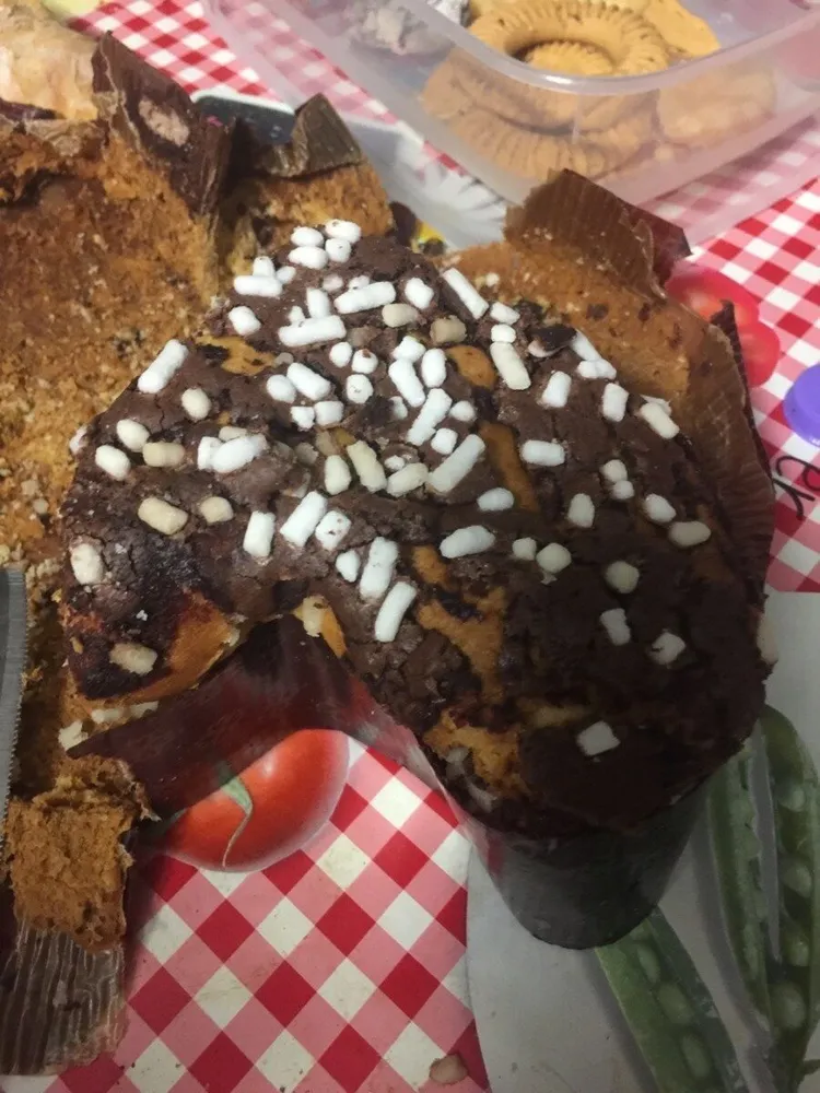La colomba gocce di cioccolato