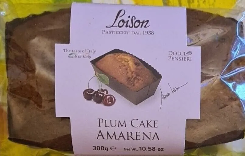 Plum Cake panettoncino amarena