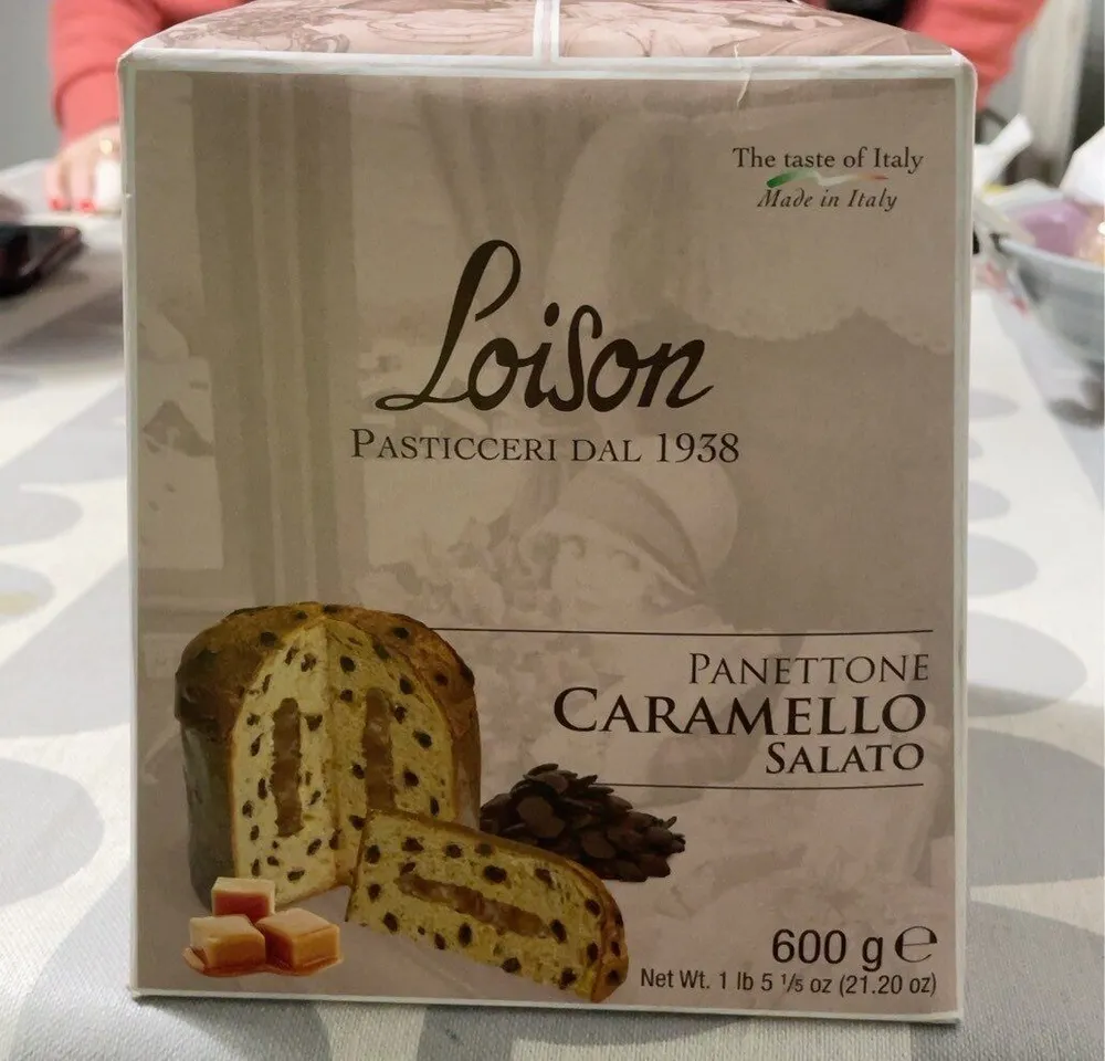 Panettone caramello salato