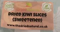 Dried naturals Dried kiwi slices (sweetened)