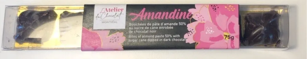Bouchées de pâte d’amande 50%