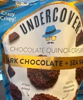 Dark Chocolate + Sea Salt Quinoa Crisps