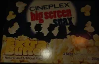 Cineplex big screen snax