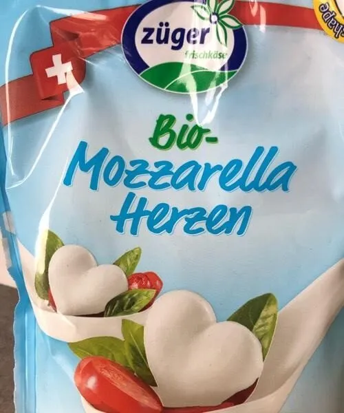 Mozzarella herzen