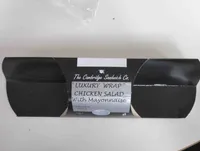 'Luxury Wrap' chicken salad with mayonnaise