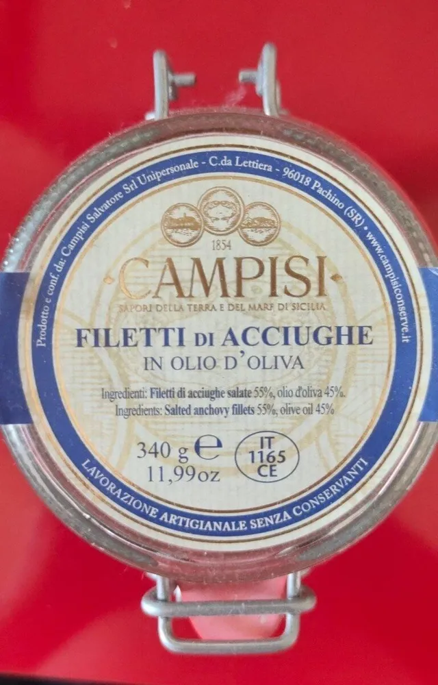 Filetti di acciughe