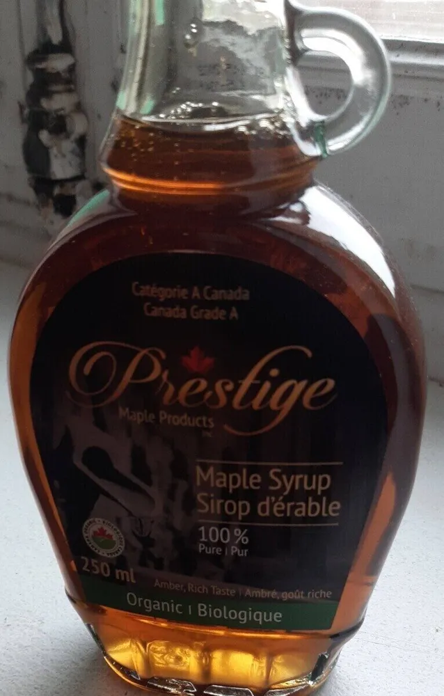 Organic Amber Maple Syrup