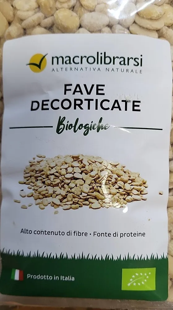 Fave decorticate