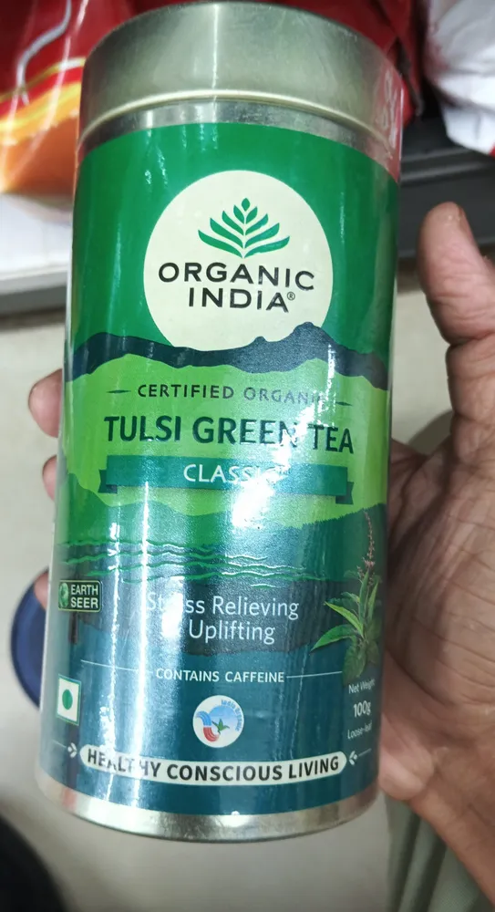 TULSI GREEN TEA CLASSIC ORGANIC INDIA