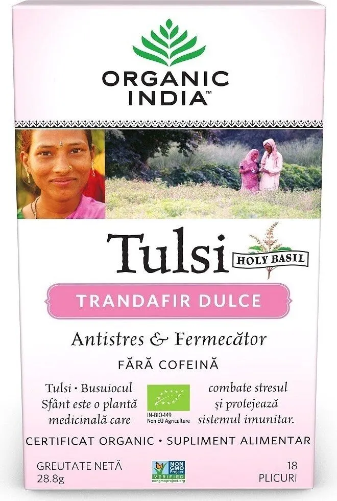 Organic Tulsi Sweet Rose