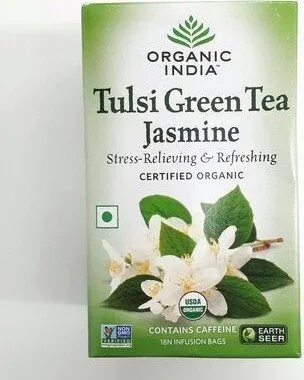 Tulsi Green Tea Jasmine, Organic India