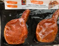 Bourbon BBQ Pork Loin Chops - Frenched
