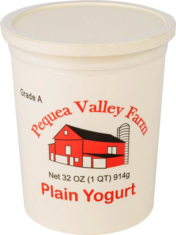 Pequea valley farm plain yogurt