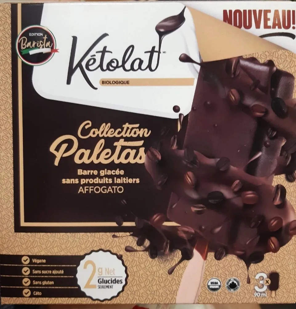 Barre glacée Affogato