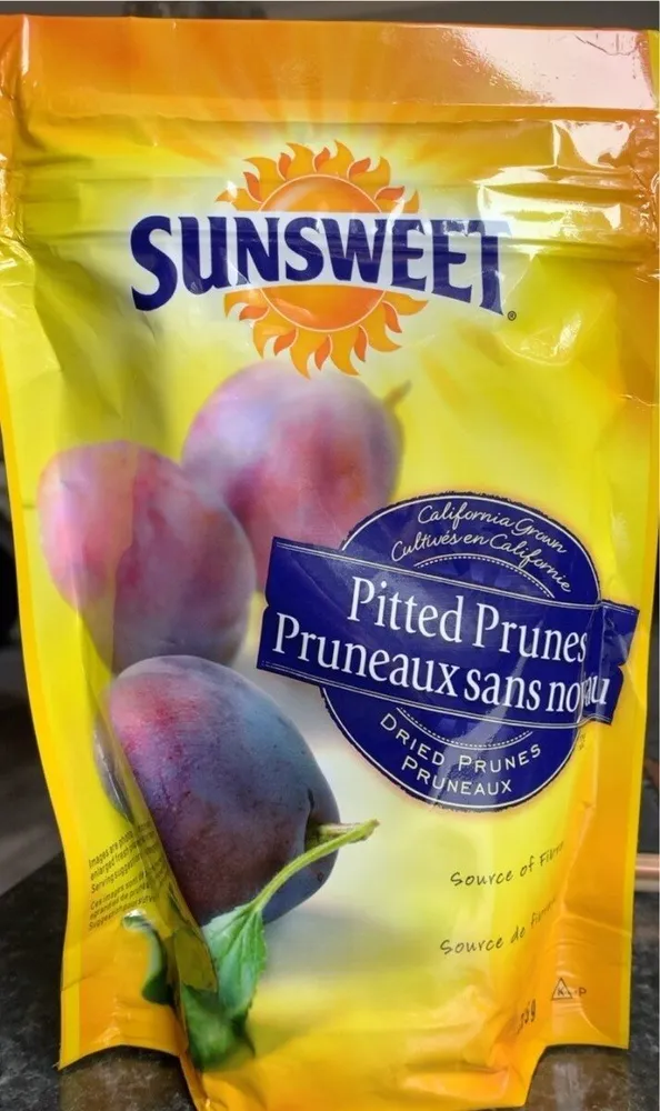 Pitted prunes