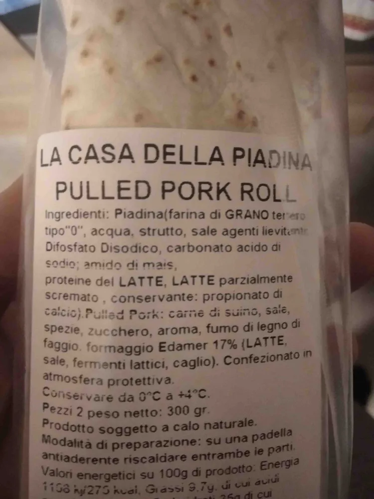 pulled pork roll