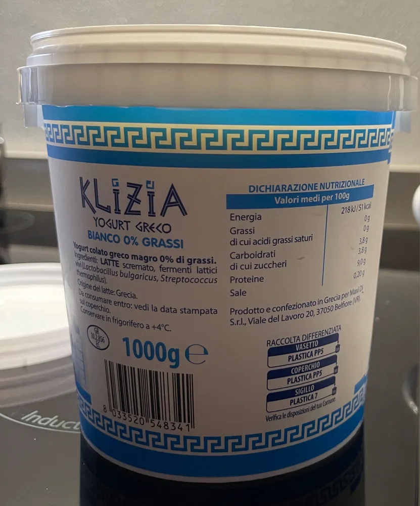 YOGURT GRECO 0%