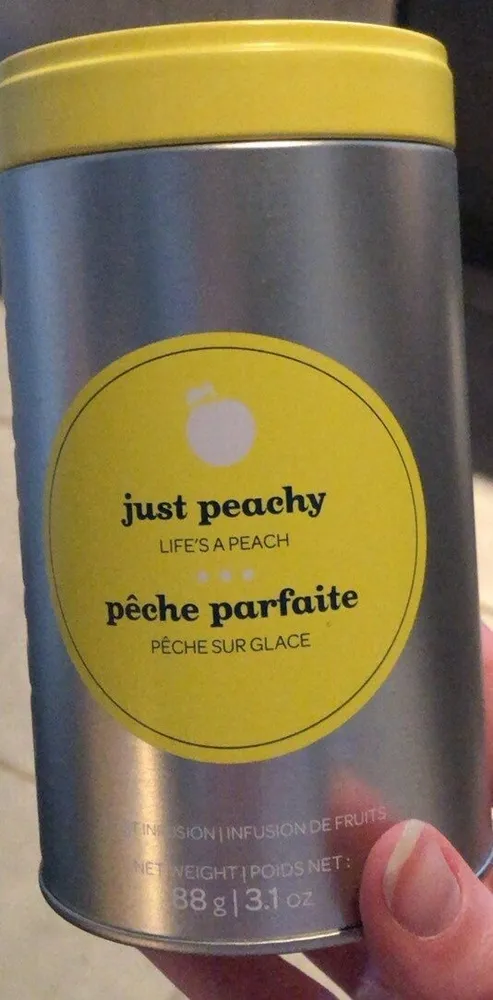 Thé à la pêche