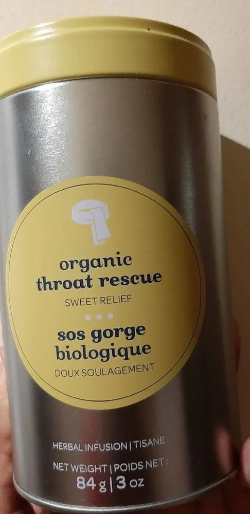 Organic throat rescue