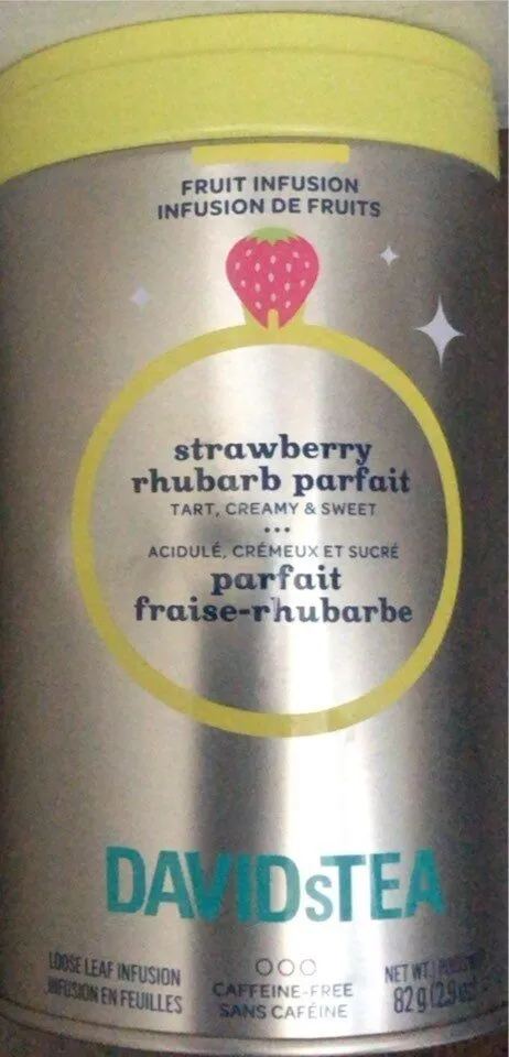 Strawberry rhubarb parfait - Parfait fraise-rhubarbe