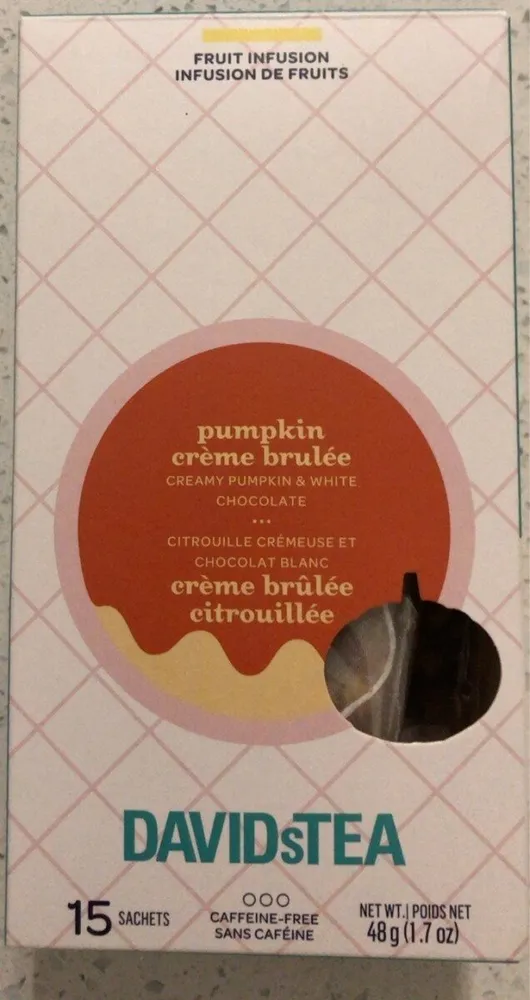 Crème brulée citrouillée
