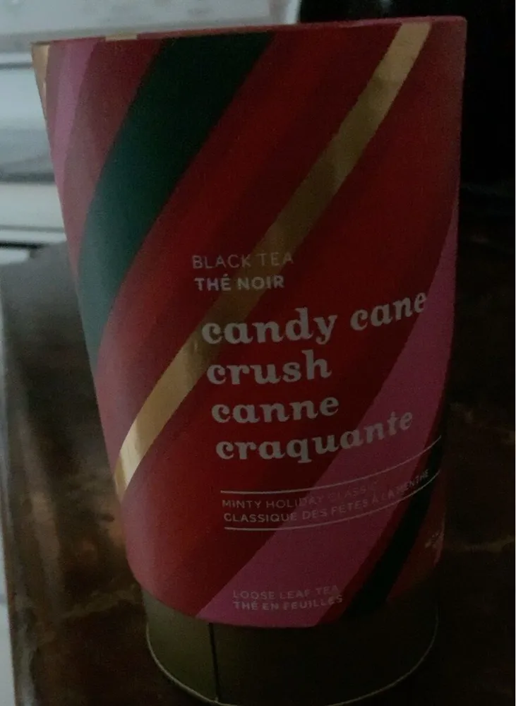 candy cane crush tea