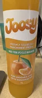 Freshly squeezed mandarin juice
