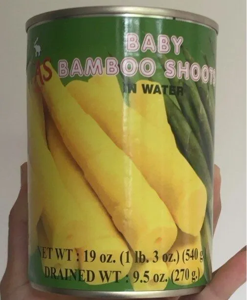 Baby Bamboo Shoots In Water 450G