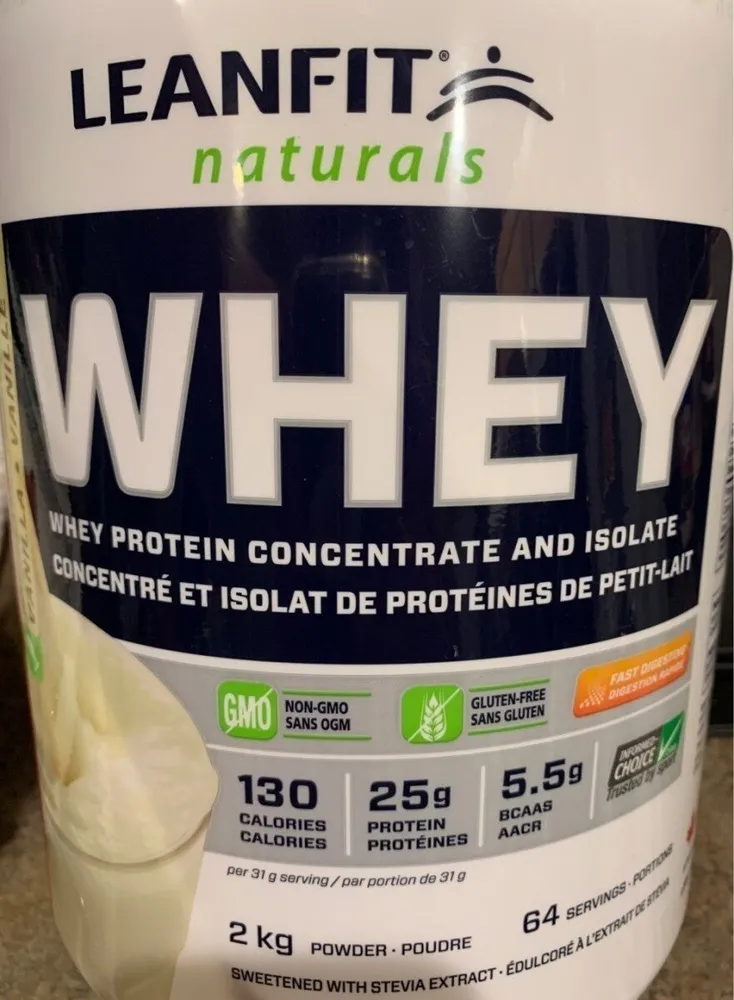 Whey Protein Concentrate and Isolate