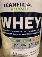 Whey Protein Concentrate and Isolate