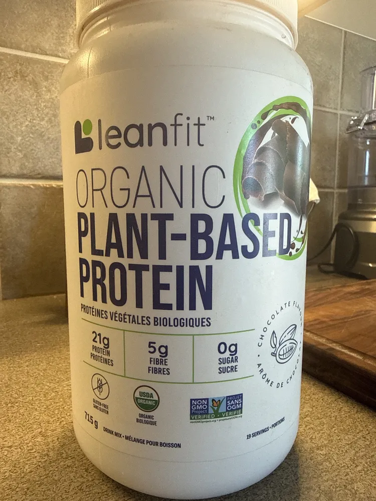 Organic Plant-Based Protein Chocolate Flavour/Flavor