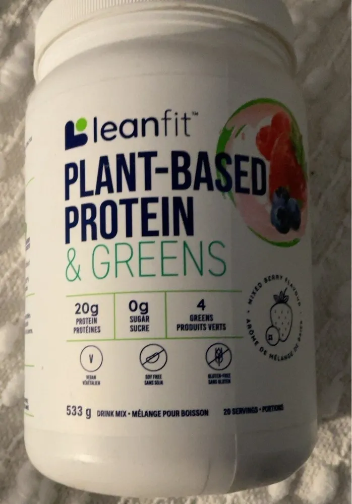 Plant based protein and greens