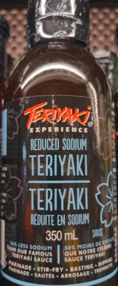 Teriyaki Experience Reduced Sodium
