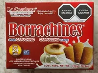 Borrachines - cappuccino flavor
