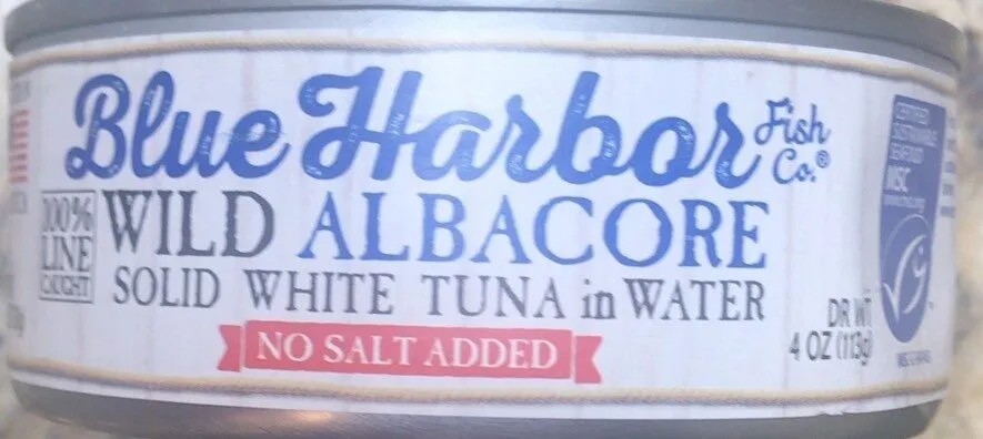 WILD ALBACORE SOLID WHITE TUNA in WATER