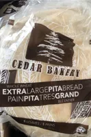 Extra large whole wheat Pita