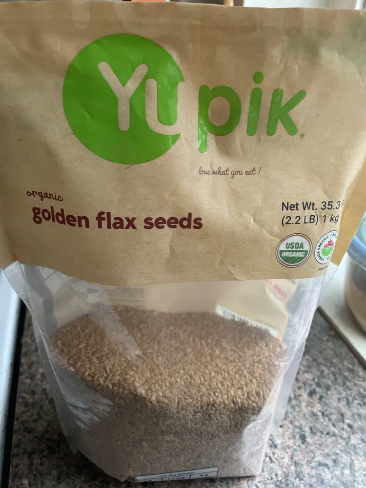 organic golden flax seeds