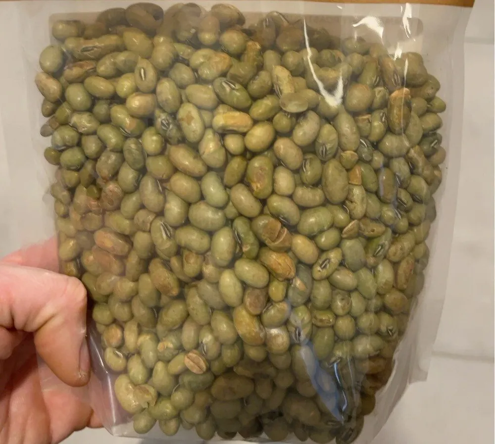 Dry roasted edamame