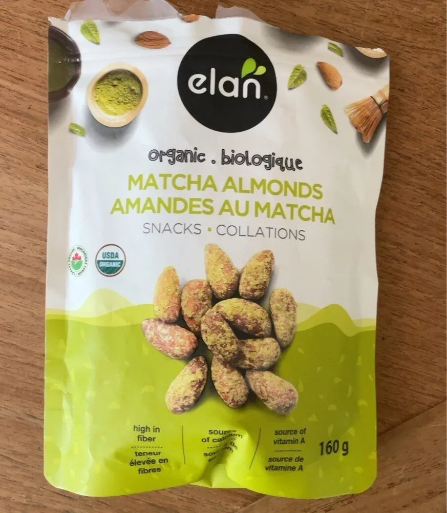 Amandes au matcha