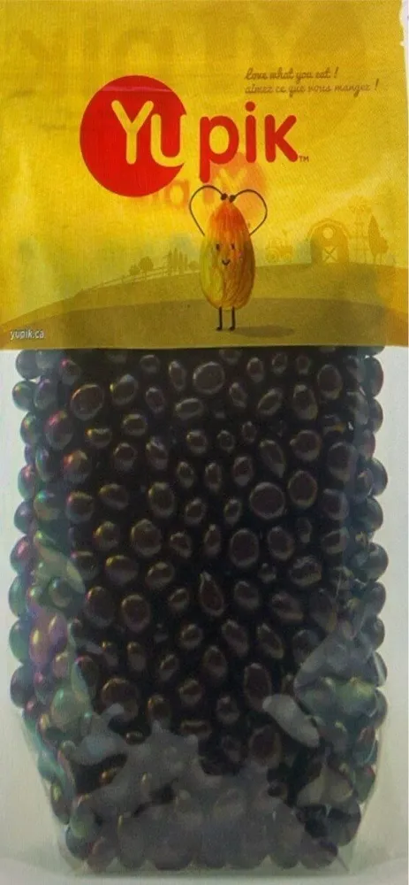 Yupik dark chocolate coated beans