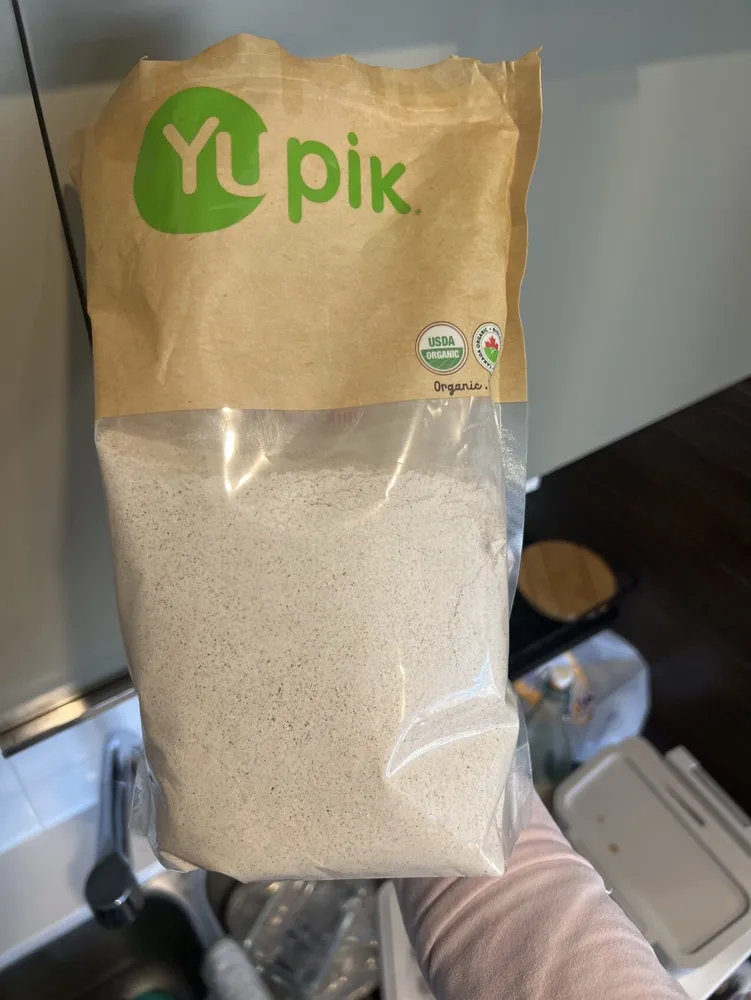 Organic whole buckwheat flour