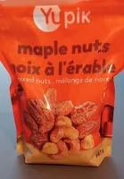 Noix mélangées au sirop d'érable