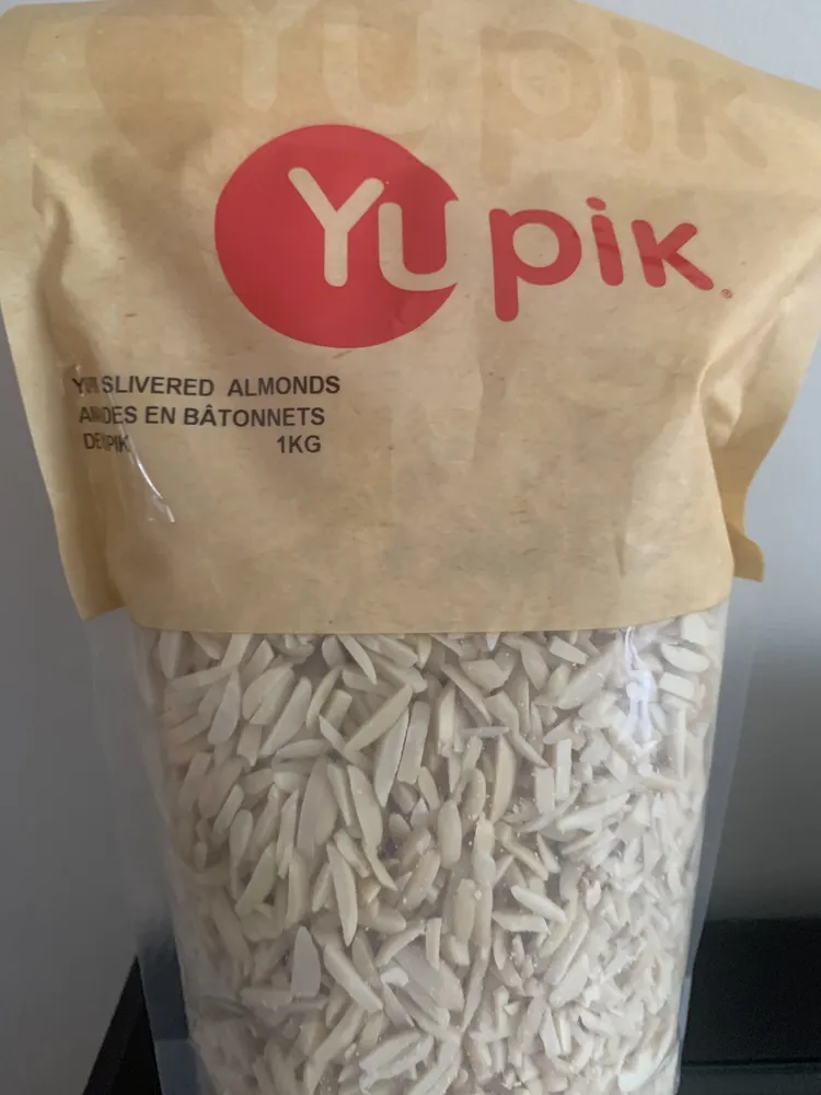 slivered almonds